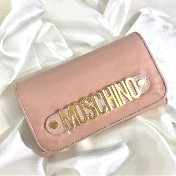 Moschino Handbags - Moschino Clutch Bag with Chain